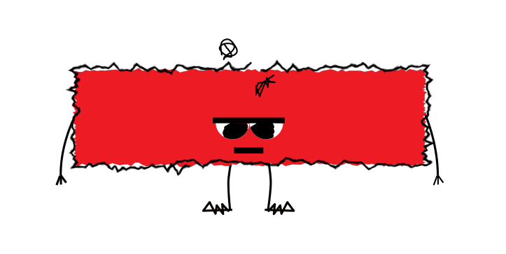Le personnage "Négatif" de la campagne de mobilisation des groupes sanguins négatifs